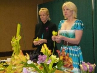 Heather and Debera Delaflore Presenting at a Design Show