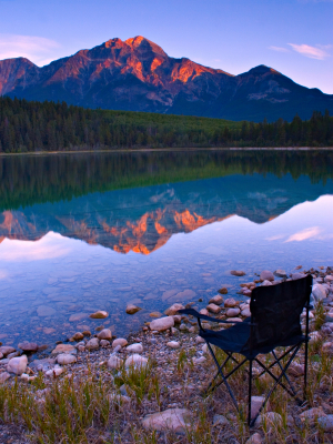 Beautifull Jasper Mountain Range