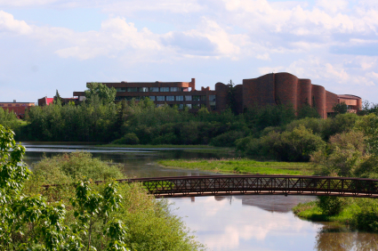 The College Campus in Grande Prairie Alberta