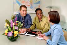 Flowers In The Workplace